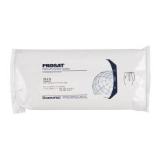 Contec PS-919 PROSAT, Meltblown Polypropylene Nonwoven Presaturated Wipes, 91% IPA, 9" x 11"